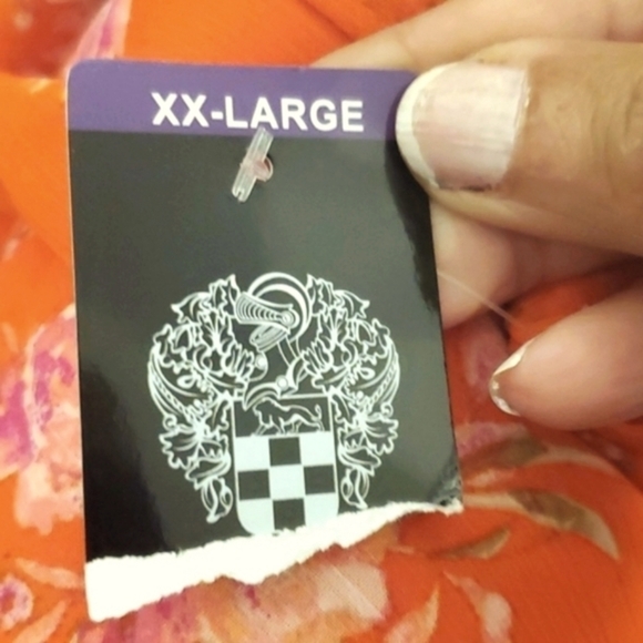 VINCE CAMUTO Orange THREE TIER DRESS SIZE 2XL NWTG - Picture 11 of 15